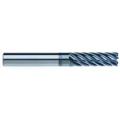 3/4" Dia. - 3-1/4" LOC - 6" OAL - .030 CR 7FL Carbide End Mill - AlCrNx - Exact Tool & Supply
