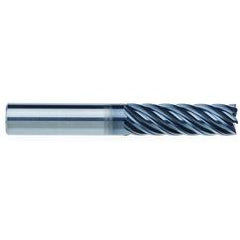 3/4" Dia. - 2-3/8" LOC - 5" OAL - .030 CR 7FL Carbide End Mill - AlCrNx - Exact Tool & Supply