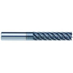1/2" Dia. - 2-1/8" LOC - 4" OAL - .015 CR 7FL Carbide End Mill - AlCrNx - Exact Tool & Supply
