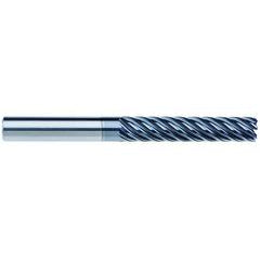 5/8" Dia. - 3-1/4" LOC - 6" OAL - .030 CR 7FL Carbide End Mill - AlCrNx - Exact Tool & Supply