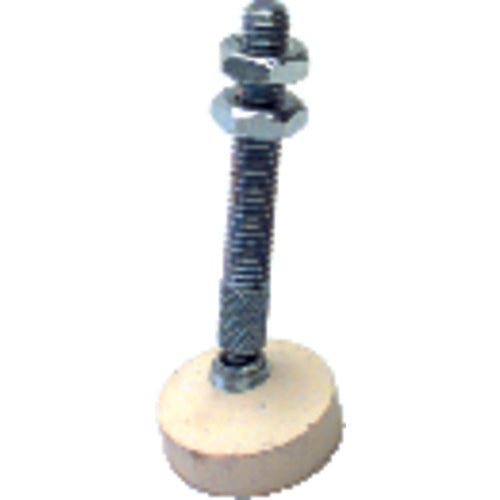 Model 507209–5/16–18; Swivel Padded with White Neoprene Pad Style - Spindle Assembly - Exact Tool & Supply