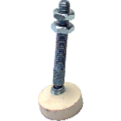 Model 507209–5/16–18; Swivel Padded with White Neoprene Pad Style - Spindle Assembly - Exact Tool & Supply