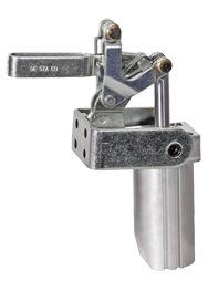 #827-U U-Shape Bar Style - 600 lbs Holding Capacity - Pneumatic Cylinder Vertical - Exact Tool & Supply