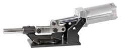 #850 Pneumatic Straight Line Style; 16000 lbs Holding Capacity - Toggle Clamp - Exact Tool & Supply