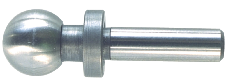 #826808 - 6mm Ball Diameter - 3mm Shank Diameter - Press Fit Shoulder Tooling Ball - Exact Tool & Supply