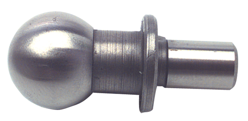 #826887 - 12mm Ball Diameter - 6mm Shank Diameter - No-Hole Toolmaker's Construction Ball - Exact Tool & Supply