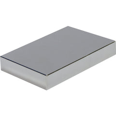 MAG-MATE Nickel Plated Rare Earth Magnet 0.25″Th × 0.50″Wd × 2.00″Lg, 35 MgO - Exact Tool & Supply