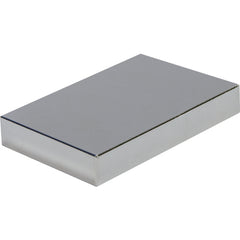 MAG-MATE Nickel Plated Rare Earth Magnet 0.18″Th × 1.00″Wd × 1.50″Lg, 35 MgO - Exact Tool & Supply
