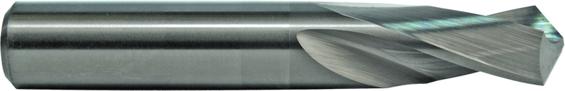 A Twister GP 3X 118Â° Point 21Â° Helix Solid Carbide Stub Drill - Exact Tool & Supply