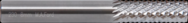 5/16 Down Cut Safe End Diamond Grind Router - Exact Tool & Supply