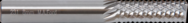 1/4 Down Cut End Mill Type Point Diamond Grind Router - Exact Tool & Supply
