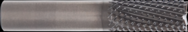6x6x20x63 Bur End Up Cut Diamond Grind Router GemX Coated - Exact Tool & Supply