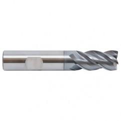 3/4x3/4x1-5/8x4 TuffCut® XT 4 Flute Carb End Mill Weldon Flat 0.03R - Exact Tool & Supply