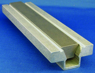 #80051 - 500 Channel Metric - Long Length Machinable Uniforce¬ Clamp - Exact Tool & Supply