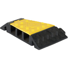 3-Channel Cable Protector-Left Angle - Exact Tool & Supply