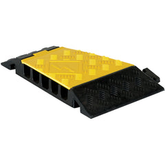 5-Channel Cable Protector-Left Angle - Exact Tool & Supply