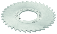 2-1/2 x 1/8 x 7/8 - HSS - Concave Slitting  - 36T - TiN Coated - Exact Tool & Supply