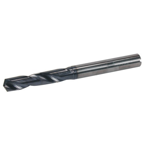 ‎MDS3281MHV 21/64″ Dia. × 23/64″ Shank × 1-43/64″ Flute Length × 3-15/16″ OAL, DEX, Coolant Thru, Cylindrical Solid Carbide Drill - Exact Tool & Supply
