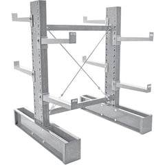 Galv Cantilever Dbl 6' Upright Md 36″Set - Exact Tool & Supply