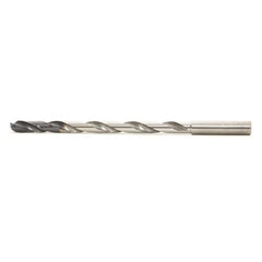 MDW5312XHV12 17/32″ Dia. × 0.551″ Shank × 7.283″ Flute Length × 9.566″ OAL, DEX, External Coolant, Cylindrical Solid Carbide Drill - Exact Tool & Supply
