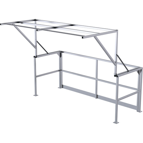 Mezzanine Safety Double Wide Gate - Exact Tool & Supply