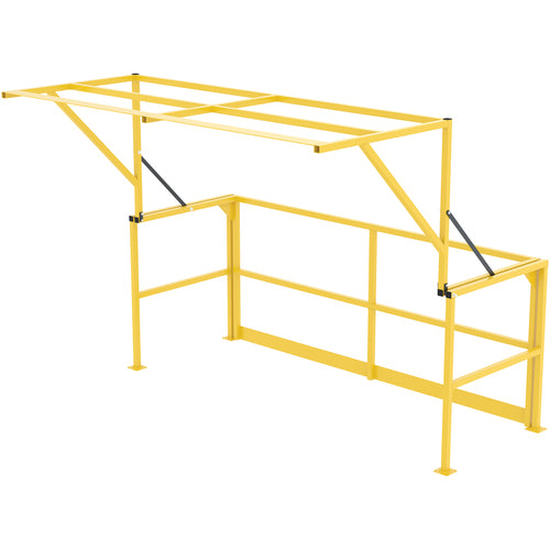 Mezzanine Safety Double Wide Gate - Exact Tool & Supply