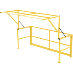 Mezzanine Safety Double Wide Gate - Exact Tool & Supply
