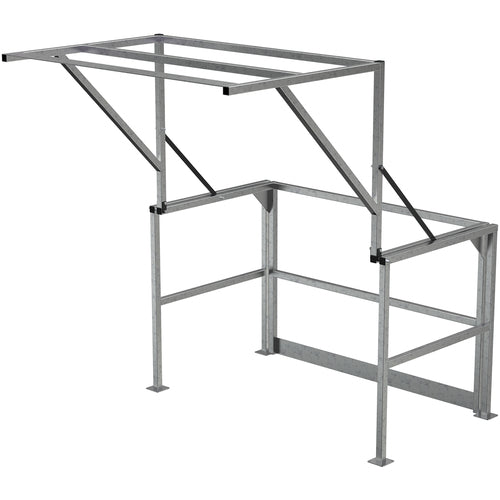 Mezzanine Safety Gate Stainless Steel - Exact Tool & Supply