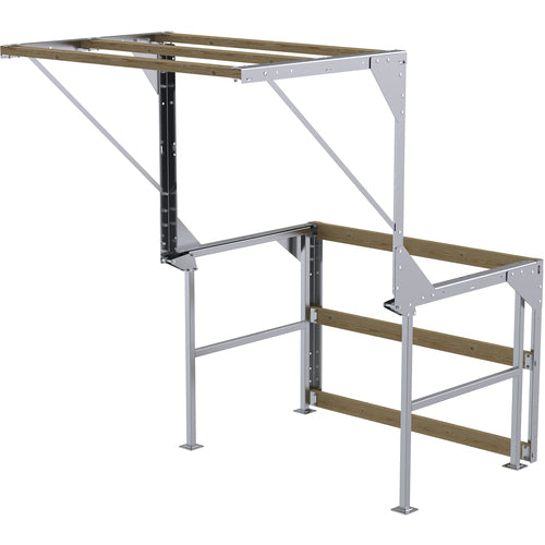 Mezzanine Safety Gate - Knockdown - Exact Tool & Supply