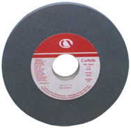 8 x 3/4 x 1-1/4" - Silicon Carbide (GC) / 60I Type 1 - Surface Grinding Wheel - Exact Tool & Supply