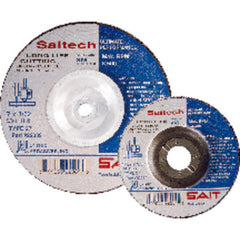 4″ × 1/4″ × 3/8″ - Ceramic - Depressed Center Wheel - Exact Tool & Supply