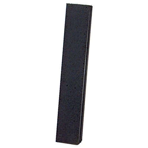 3″ × 1″ × 1 1/4″ - Oblong - Resin Bonded Rubber Block & Stick (Extra Fine Grit) - Exact Tool & Supply