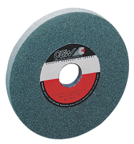 7 x 1/2 x 1-1/4" - Silicon Carbide (GC) / 80I Type 1 - Surface Grinding Wheel - Exact Tool & Supply