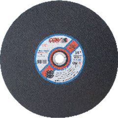 14″ × 1/8″ × 5/8″ - A24-Q-BF - Aluminum Oxide Reinforced Cut-Off Wheel - Stationary Saw - Exact Tool & Supply