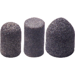 1 1/2″ × 3″ × 5/8″–11–16 Grit - Aluminum Oxide - Style T18 - Resin Plug - Exact Tool & Supply