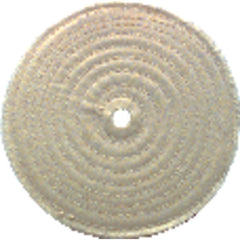 6 × 1/2″ Hole Sewed Buffing Wheel - Exact Tool & Supply