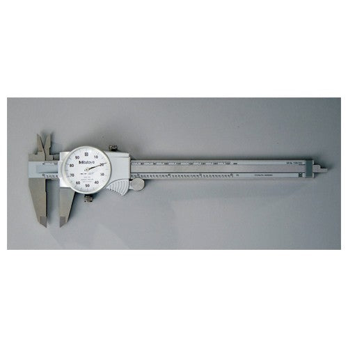 ‎0-300 mm Range - Dial Caliper White Face - 0.02 mm Graduation - Exact Tool & Supply