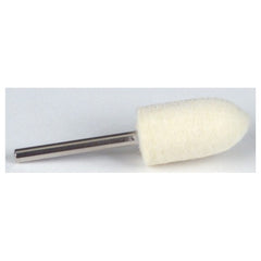 1/2″ 1″ 1/8″ Shank - Rock Hard Cone Felt Bob - Exact Tool & Supply