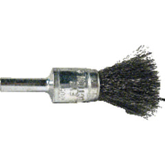 1/2″ Diameter - Steel Wire End Brush - Exact Tool & Supply