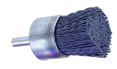 1'' Diameter - Nylon Abrasive End Brush - Exact Tool & Supply