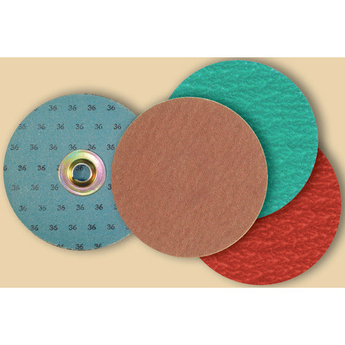 ‎5″ × 5/8″-11-36 Grit - Hub Type Pinnacle Pro Quick Change Disc Alt mfg # 524981 - Exact Tool & Supply