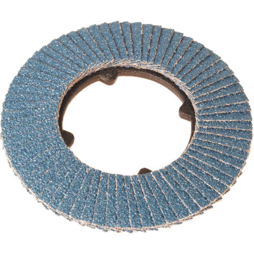 4 1/2″-120 Grit - Aluminum Oxide - CMT 728 Quick Change Flap Disc - Exact Tool & Supply