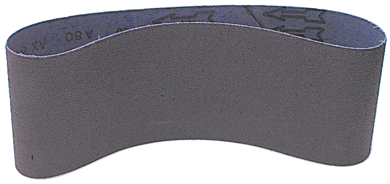 4 x 132" - 36 Grit - Aluminum Oxide Coated Abrasive Belt - Exact Tool & Supply