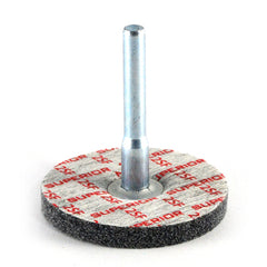 2″ × 1/4″ × 1/4″ - Fine Grit - Deburring Wheel - Exact Tool & Supply