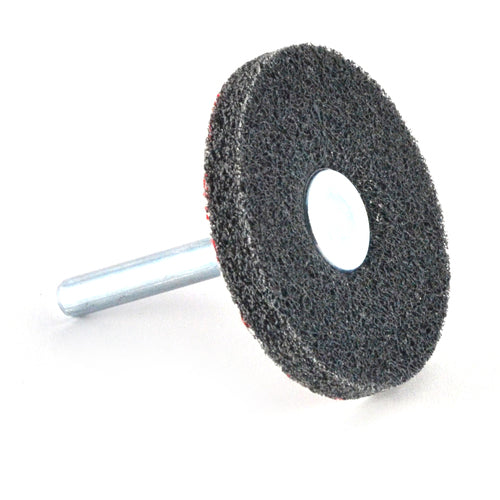 3″ × 1/4″ × 1/4″ - Medium Grit - Deburring Wheel - Exact Tool & Supply