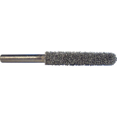 1/4″ × 1/2″-1/8″ Shank - Ball Nose SSG Carbide Burr - Exact Tool & Supply