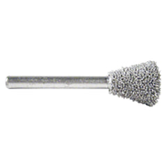 3/8″ × 1/2″-1/8″ Shank - Dove Tail SSG Carbide Burr - Exact Tool & Supply