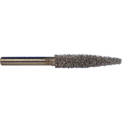 1/4″ × 1/2″-1/8″ Shank - Taper SSG Carbide Burr - Exact Tool & Supply
