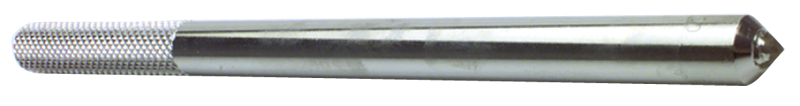 1 Carat - 1/2 x 8'' Shank - Knurled Diamond Dresser - Exact Tool & Supply