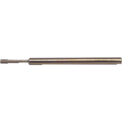 ‎0.335″ × 0.315″ × 1/4″-120 Grit - Diamond Jig Grinding Mandrel - Exact Tool & Supply